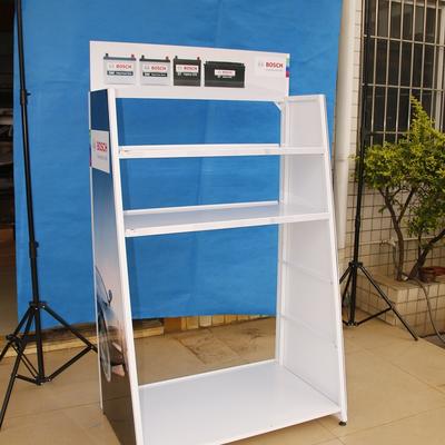 Heavy duty car battery display stand